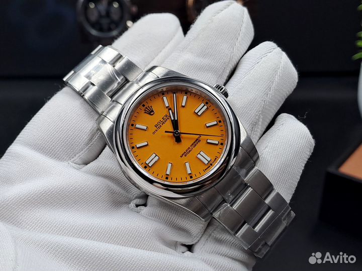 Механические мужские часы Rolex Oyster Perpetual