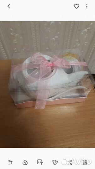 Икорница-рыбка, фарфор. Lefard