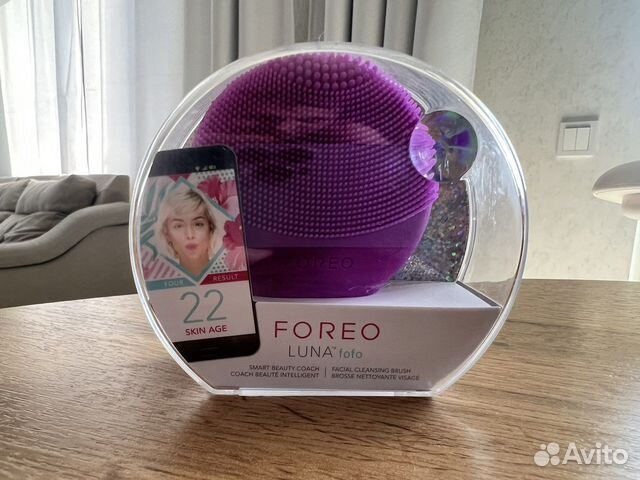 Смарт-щетка для чистки лица Foreo Luna Fofo Purple