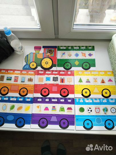 Паровозик пазл