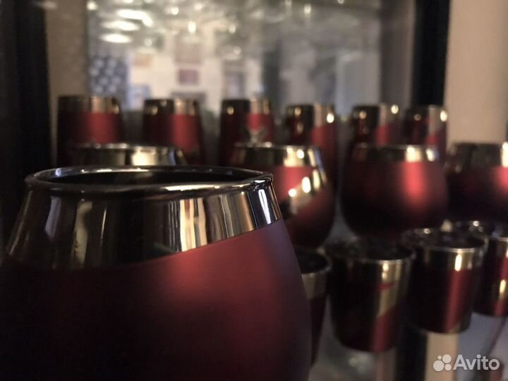 Набор: Хрустальные фужеры, рюмки, бокалы