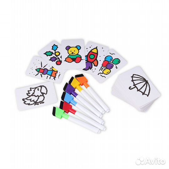 Настольная игра Скоростные цвета (картон)