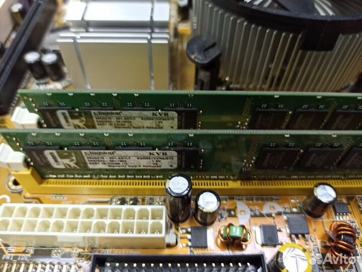 Материнская плата Asus P5L-MX 775 сокет