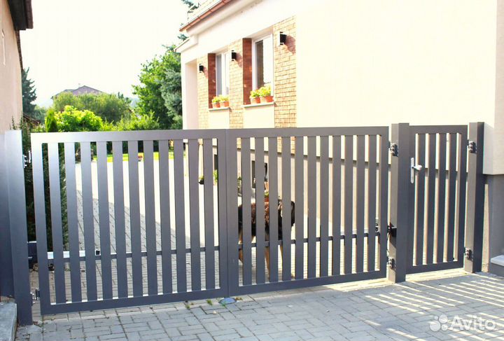 Забор из металла Классика