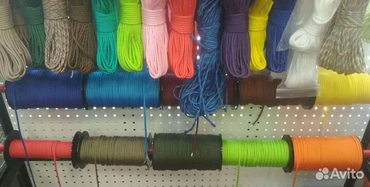 Паракорд 550, 350, 275,Firecord(парашутная стропа)