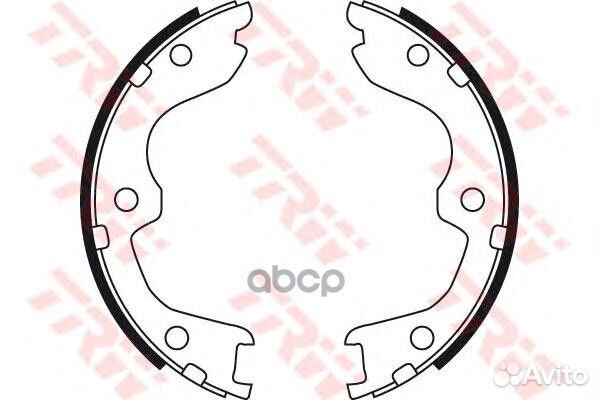 Колодки барабанные GS8730 TRW