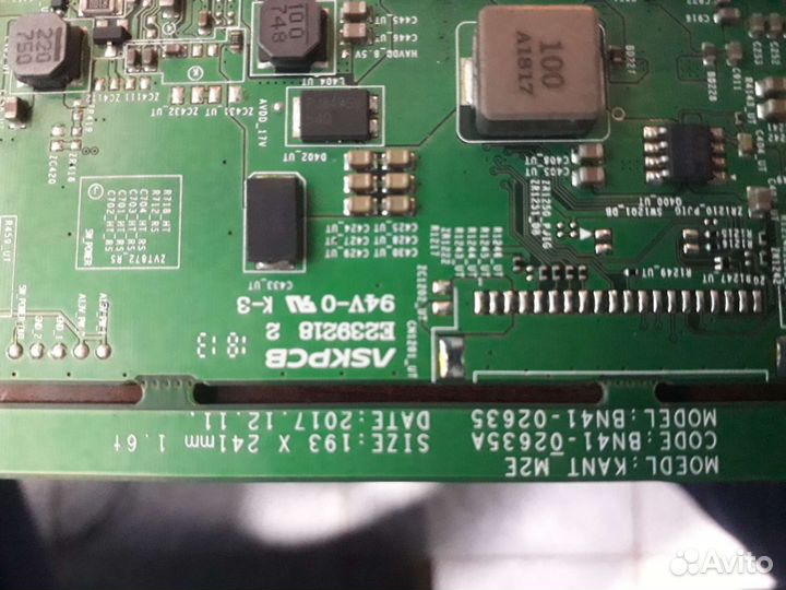 Майн борд плата для телевизора samsung