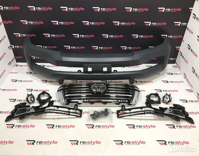 Бампер передний Toyota Land Cruiser 200 K1874