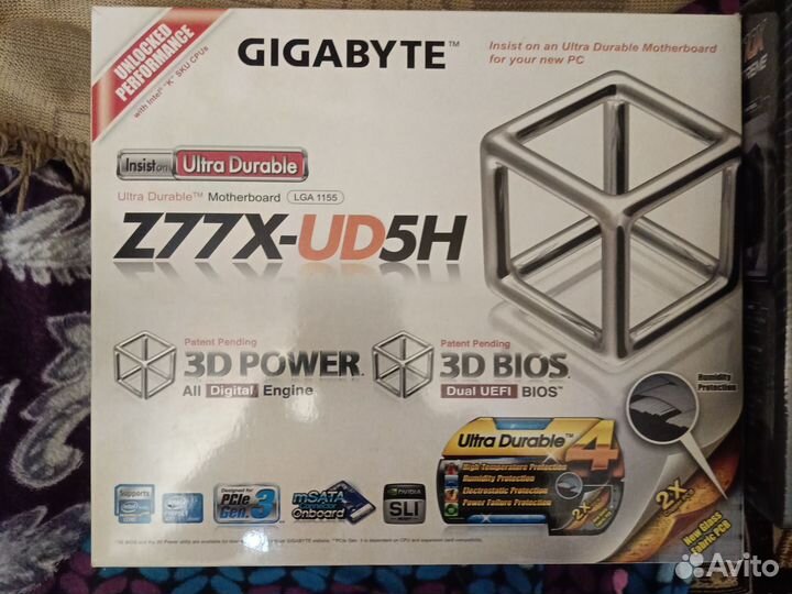 Материнская плата с процессором intel core i73770k