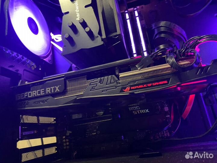 Видеокарта Asus rog strix 2060 6gb
