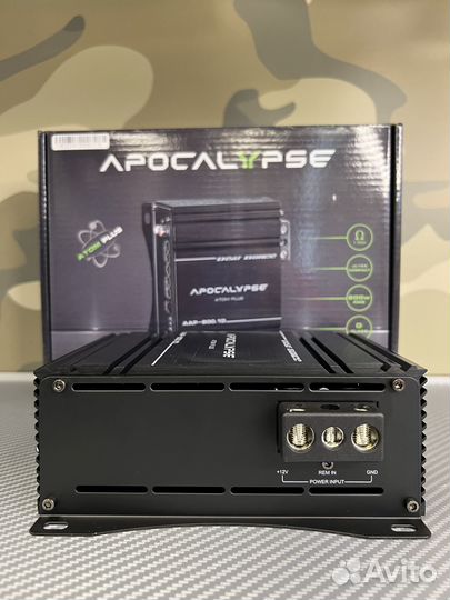 Моноблок усилитель apocalypse AAP-800.1D atom plus