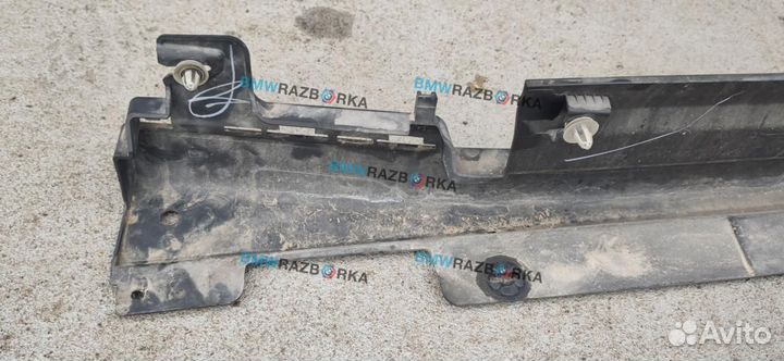 Накладка на порог правая BMW X3 G01 2019 7400676