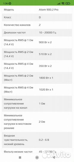 Усилитель звука в авто