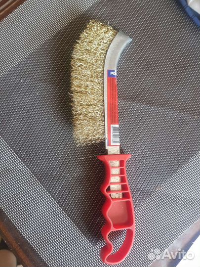 Щетка по металлу медная