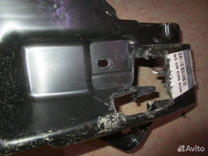 Усилитель заднего бампера Renault Duster 2012 (пла