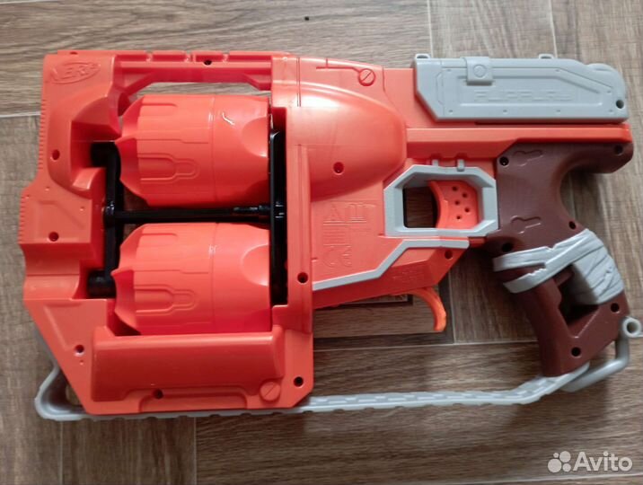 Бластер nerf flipfury zomby переворот