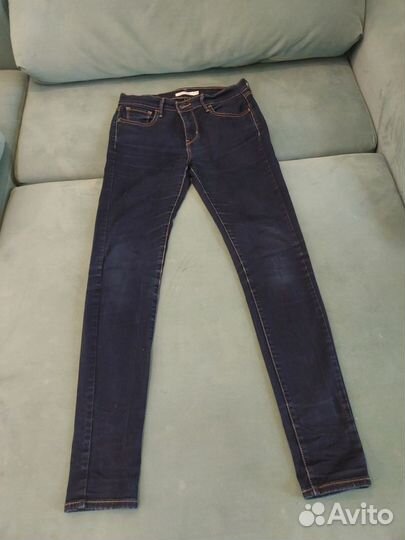 Джинсы женские levis 710 скини, размер 29