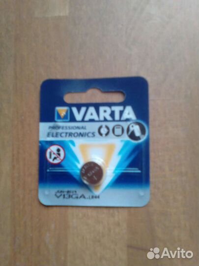 Батарейка Varta V13GA. LR44