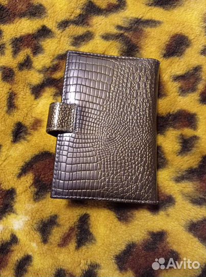 Обложка для автодокументов кожа