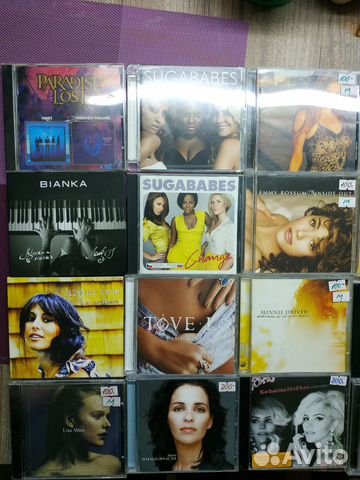 CD-диски Female and Rock collection (лицензия)