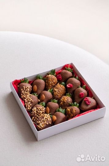 Клубника в шоколаде бокс