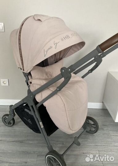 Коляска Happy Baby Luna + муфта Nuovita