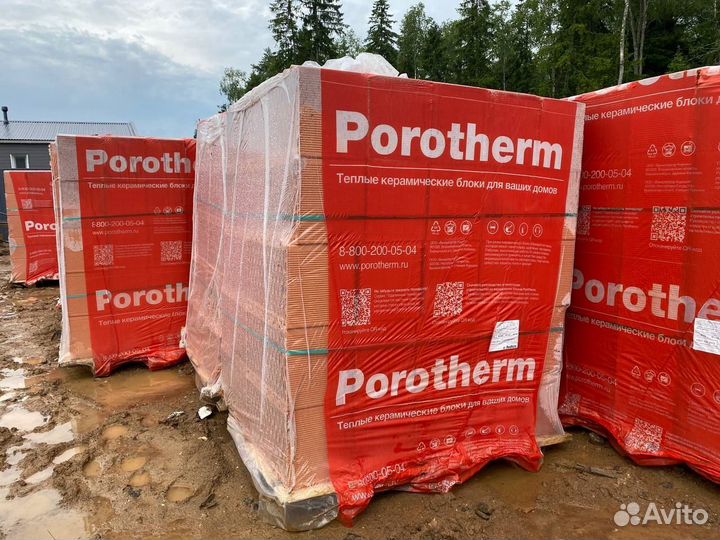 Керамический Блок Porotherm