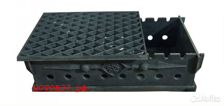 Решетки гриль чугунные с ручкой и без