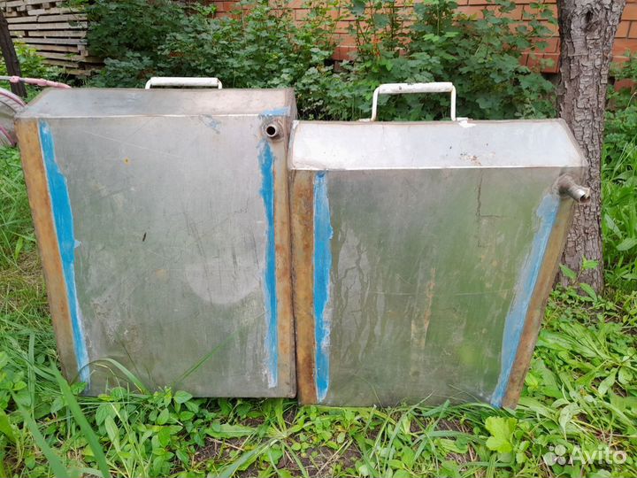 Емкость Бак для воды металлическая Нержавейка СССР