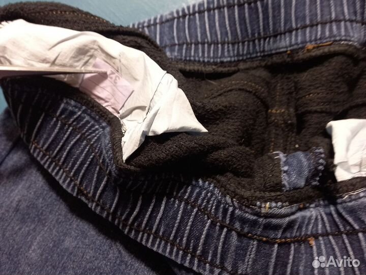 Джинсы брюки утепленные женские