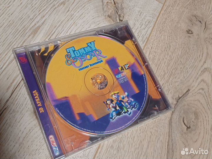 Диск игры tommy &oscar спасают Вселенную 3D аркада