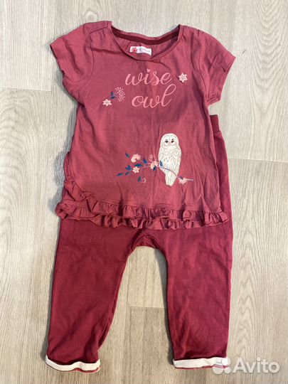 Пакет одежды/ вещей для девочки с 92го по 104й