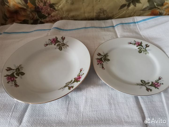 Тарелки фарфоровые Yamatsu (Япония)