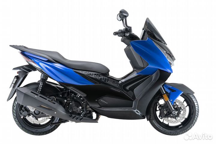 Макси-скутер Zontes ZT350-D blue новый