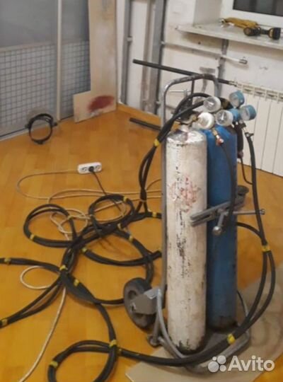 Услуги газосварщика Замена радиатора отопления