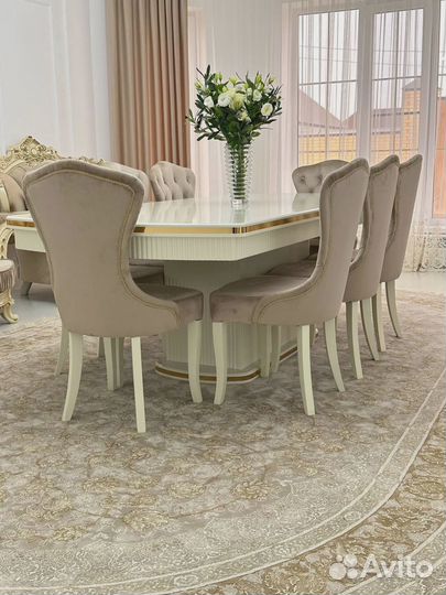 Комплект мебели для кухни голд хайтек