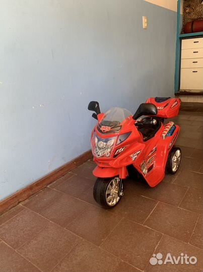 Детский мотоцикл на аккумуляторе бу