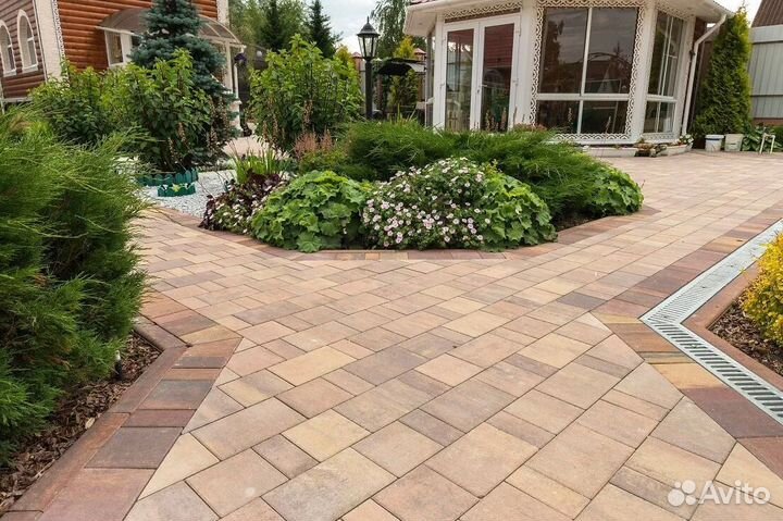 Тротуарная плитка брусчатка Браер Старый город