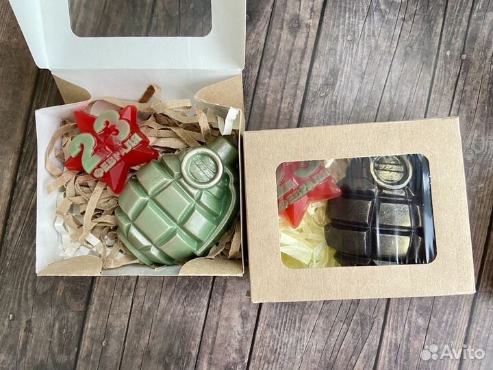 Мыло ручной работы на 23 февраля