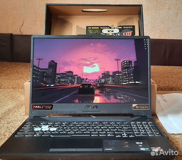 Игровой ноутбук Asus Tuf gaming a15