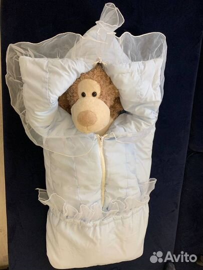 Конверт в коляску демисезонный, зимний, в коляску