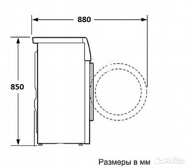 Стиральная машина weissgauff WM 4126 D Steam