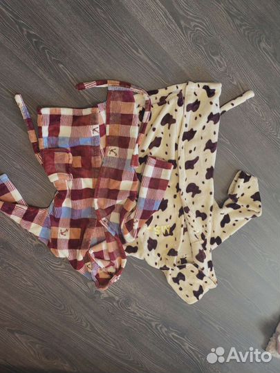 Халаты на 1год и на 2-3года