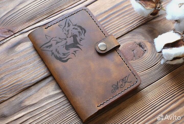 Обложка для автодокументов именная