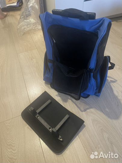 Рюкзак-переноска на колесиках для животных