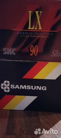 Аудиокассеты новые