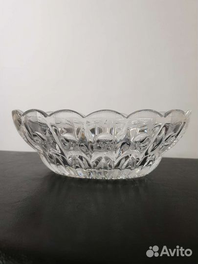 Ваза для фруктов хрусталь СССР