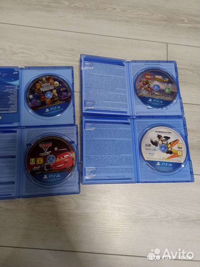 Диски от Sony PlayStation 4