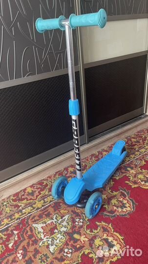 Самокат детский трехколесный бу