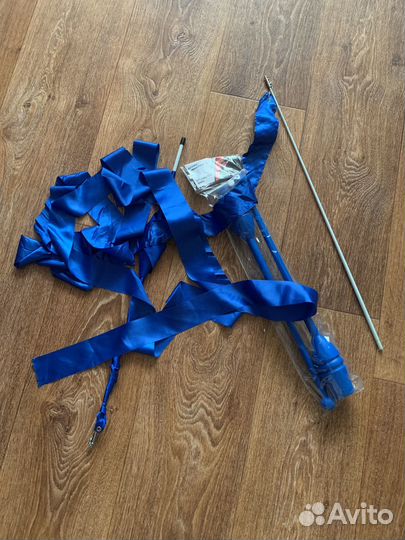 Гимнастическая лента + булавы